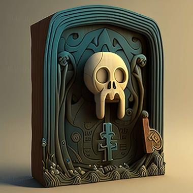 3D model Adventure Time Pirates of the Enchiridion game (STL)